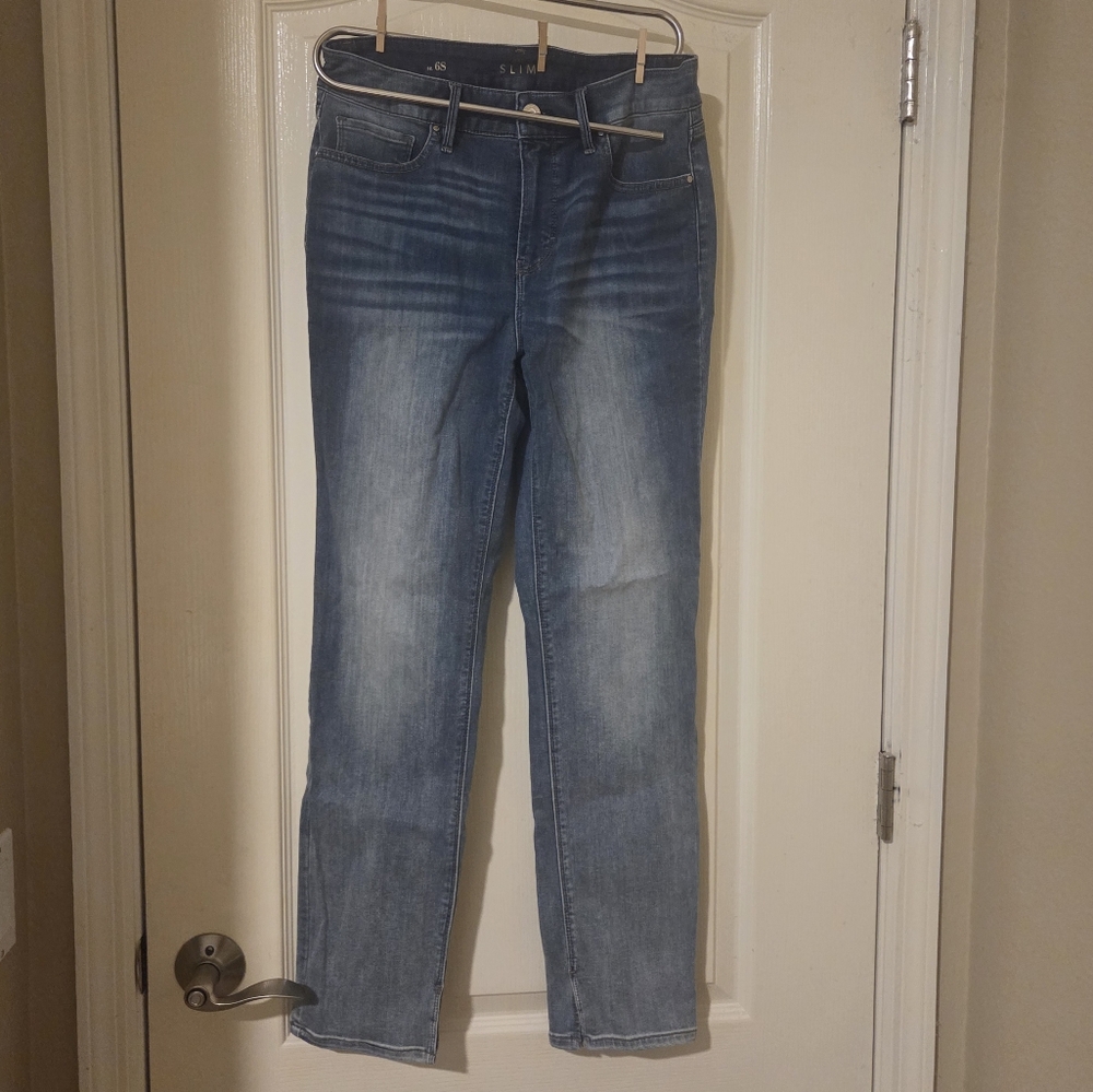 WHBM high-rise skinny jeans Size 6S